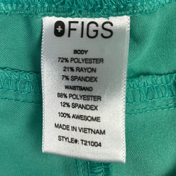 Figs Kade Cargo Scrub Pants Women's XS Mint Green Technical Collection T21004 - Picture 6 of 12